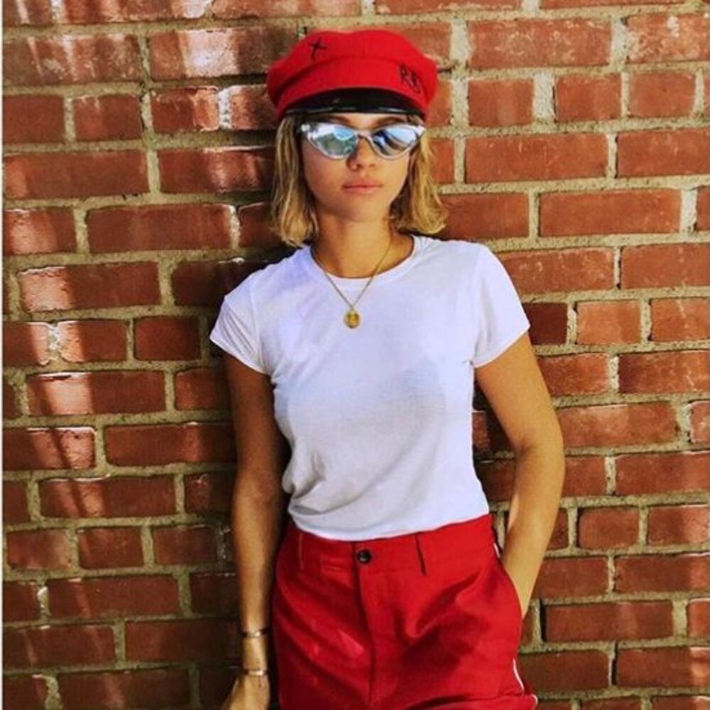 𝐑𝐔𝐒𝐋𝐀𝐍 𝐁𝐀𝐆𝐈𝐍𝐒𝐊𝐈𝐘 Red Wool Baker Boy Cap NEW WITH TAGS!! - Picture 15 of 16